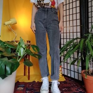 Sold Vintage Lee high waisted acid wash jeans